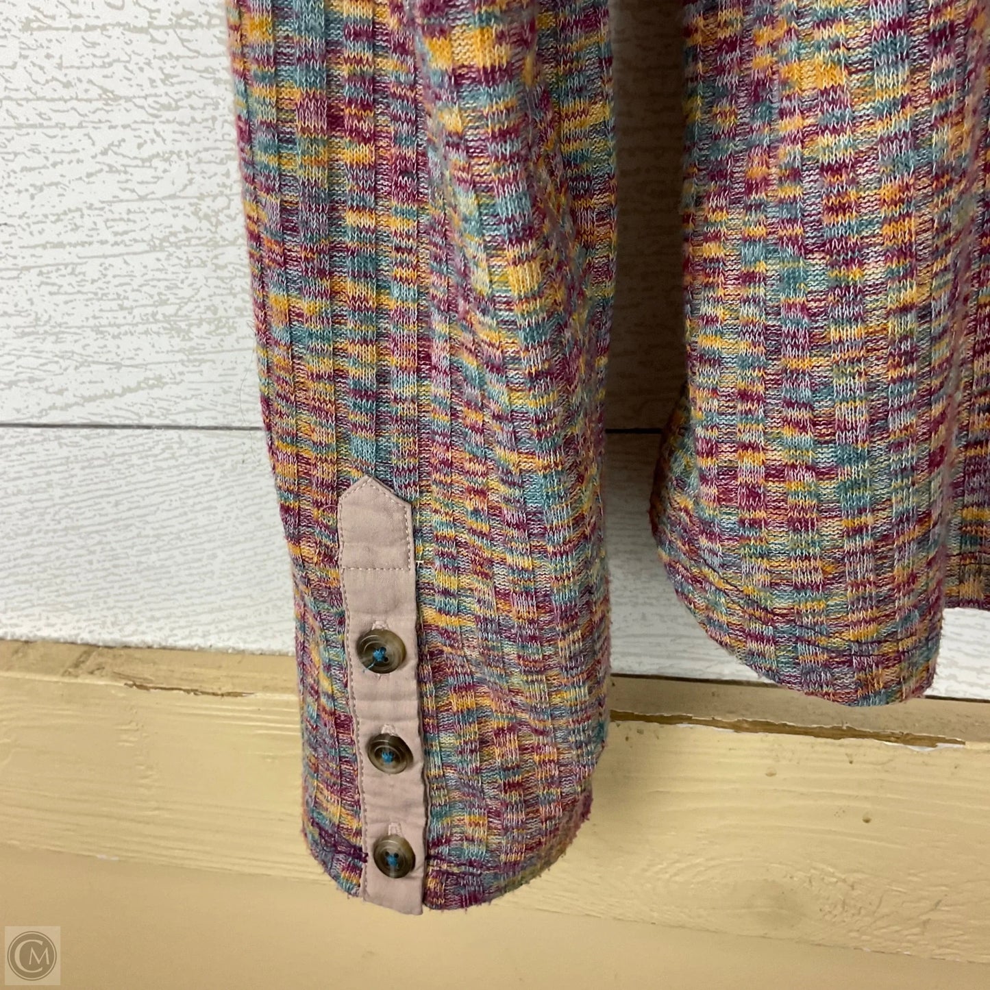 Top Long Sleeve By Anthropologie In Purple, Size: Xl