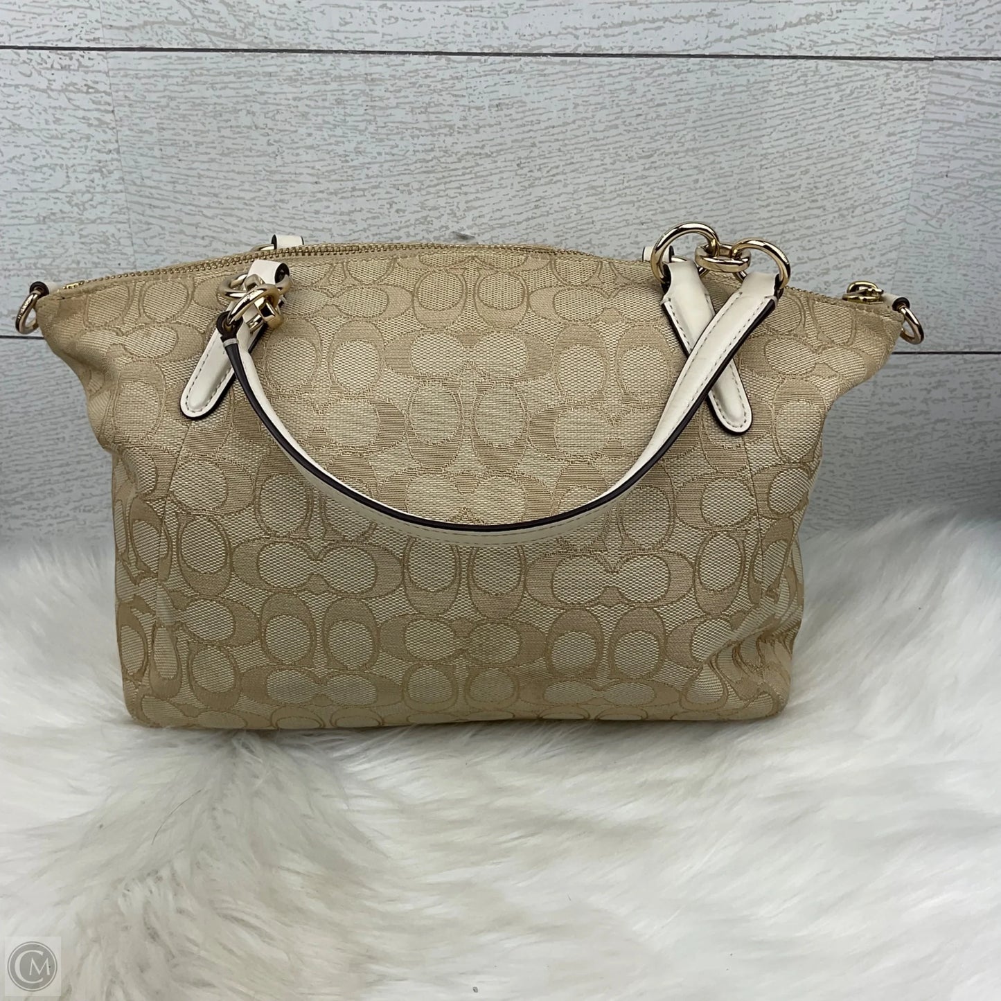 Crossbody Designer By Coach, Size: Small