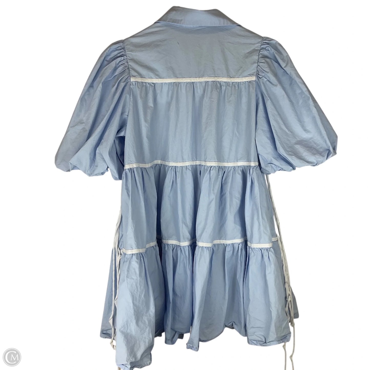 Dress Casual Midi By Vestique In Blue, Size: M