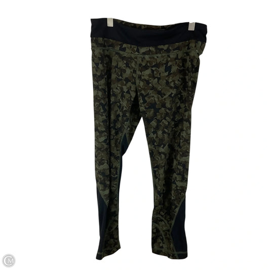 Athletic Leggings By Lululemon In Green, Size: 6