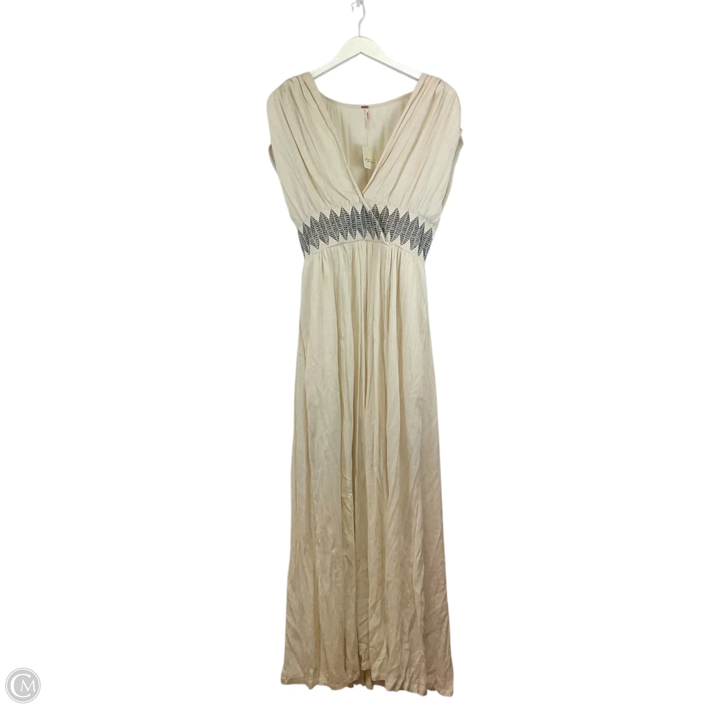 Dress Casual Maxi By Free People In Cream, Size: S