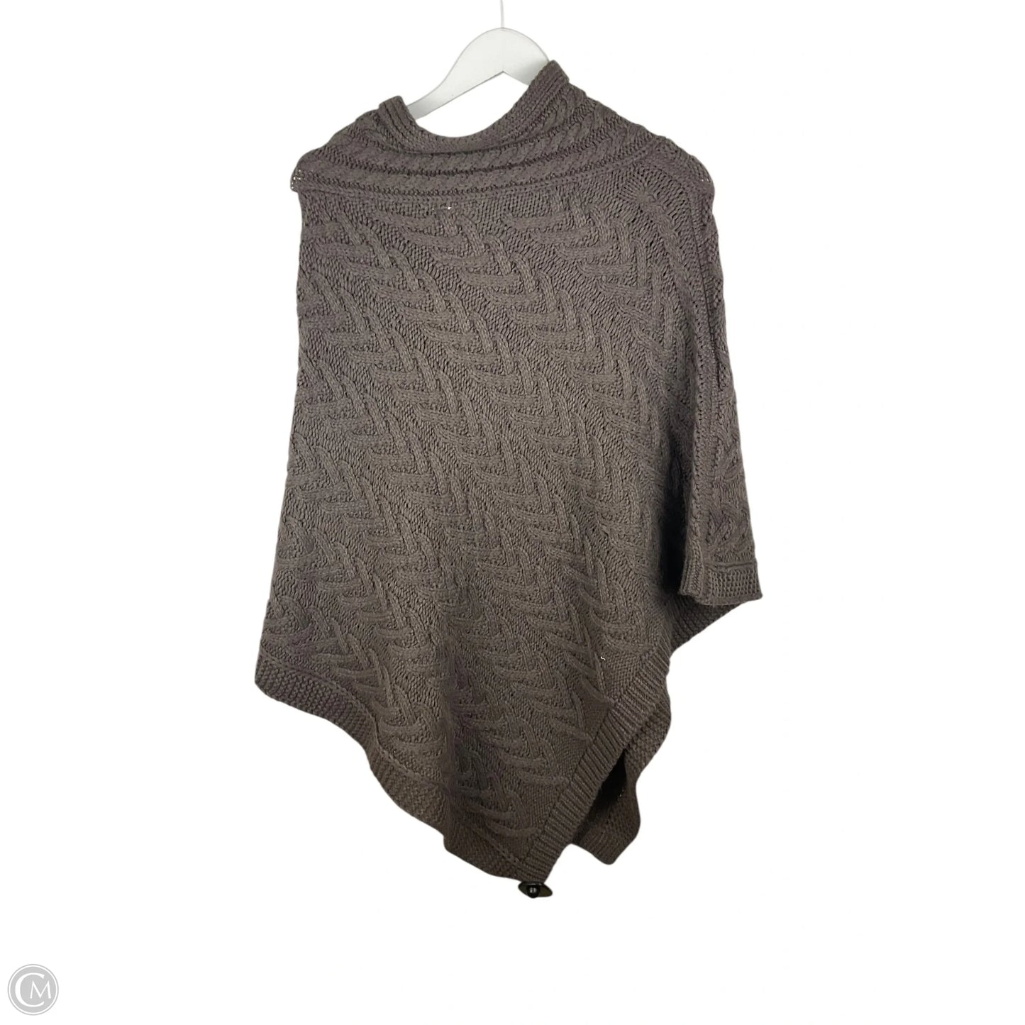 Shawl By Clothes Mentor In Brown, Size: Osfm