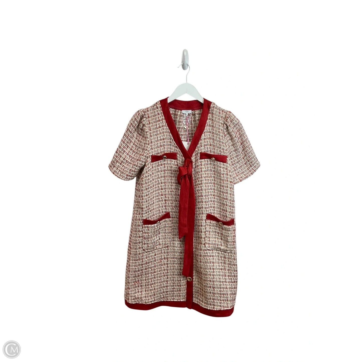 Dress Work By Voy In Red, Size: M