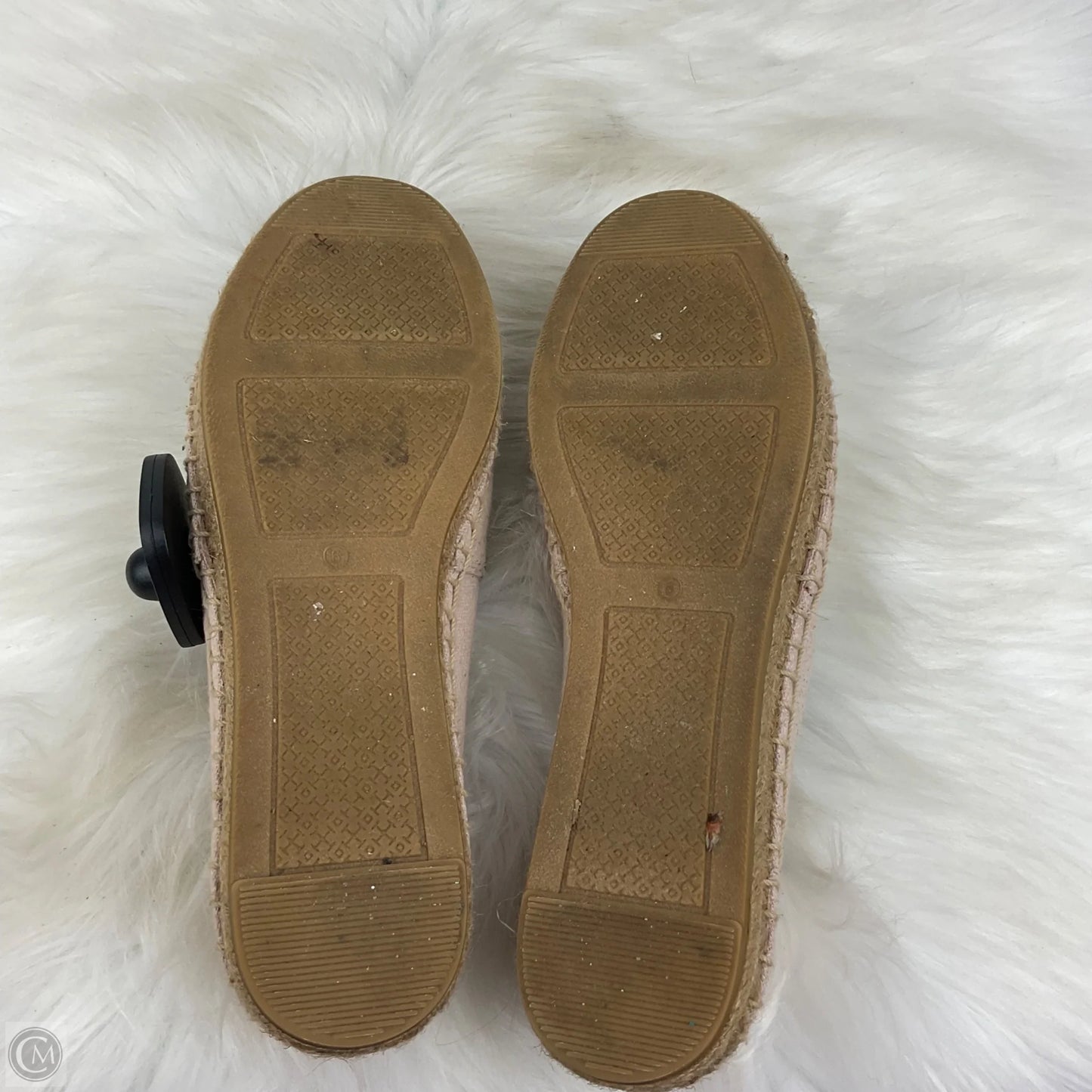 Shoes Designer By Tory Burch In Pink & White, Size: 6