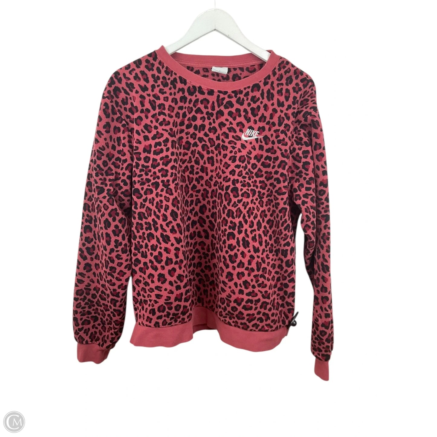 Sweater By Nike Apparel In Red, Size: L