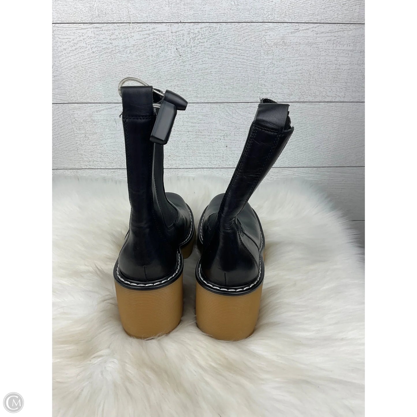 Boots Ankle Heels By Marc Fisher In Black, Size: 7