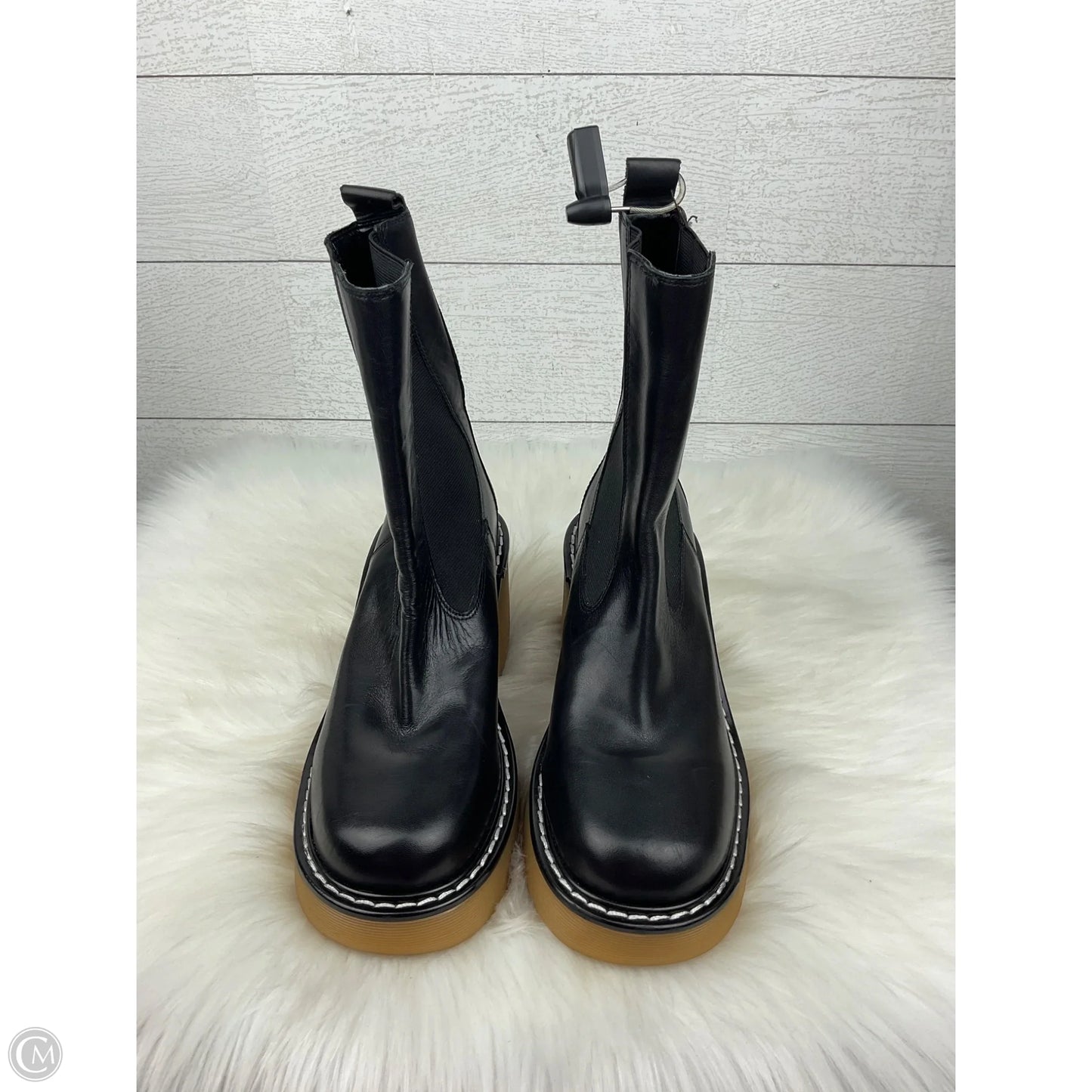 Boots Ankle Heels By Marc Fisher In Black, Size: 7