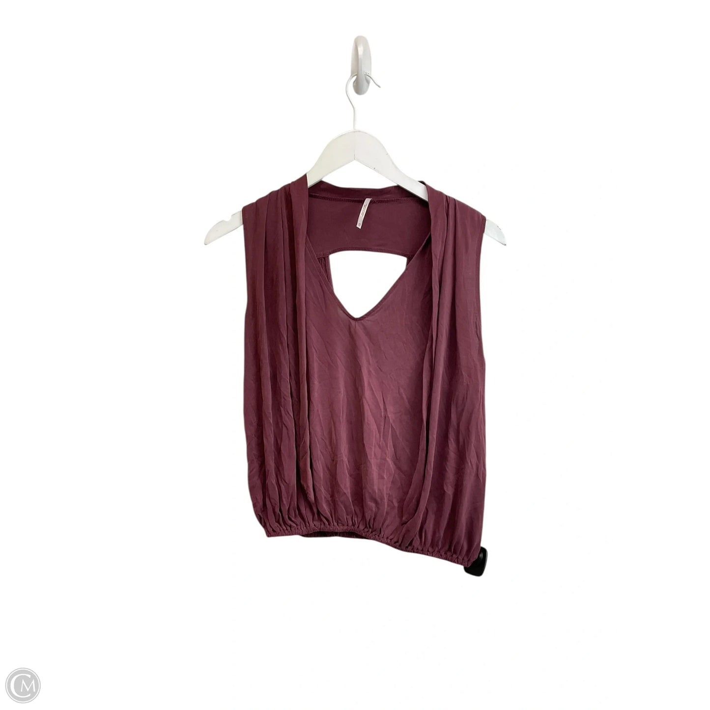 Top Sleeveless By Free People In Purple, Size: Xs