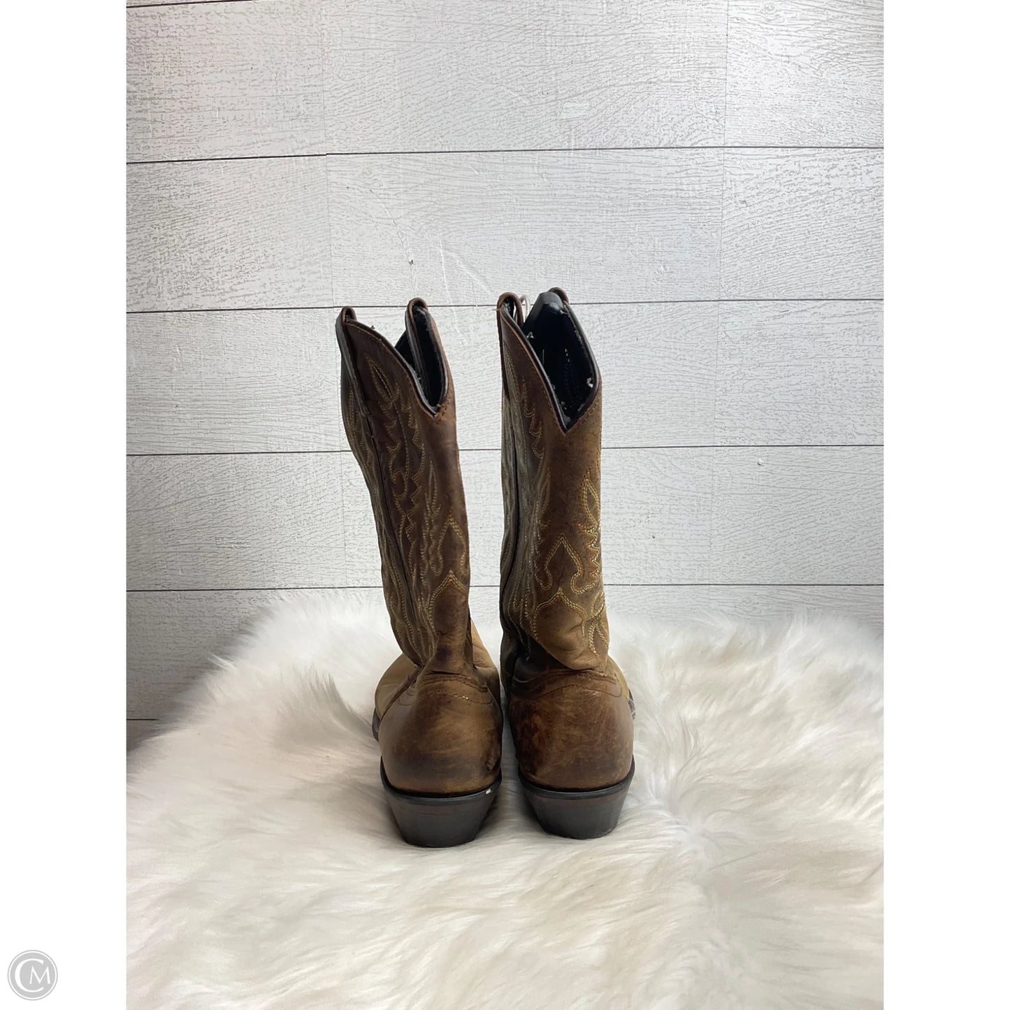 Boots Leather By Laredo In Brown, Size: 7.5