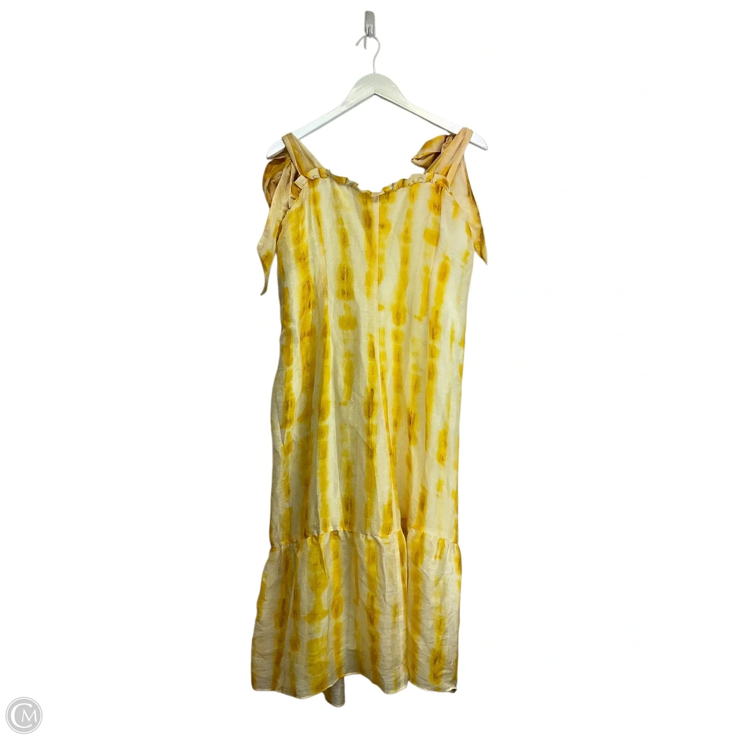 Dress Casual Midi By Marie Oliver In Yellow, Size: S