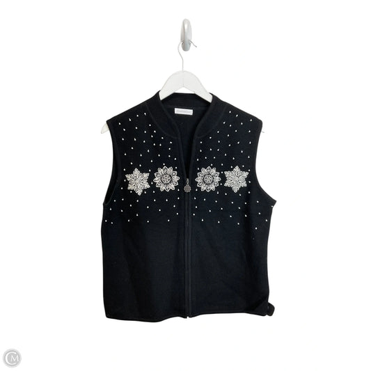 Vest Other By Charter Club In Black, Size: S