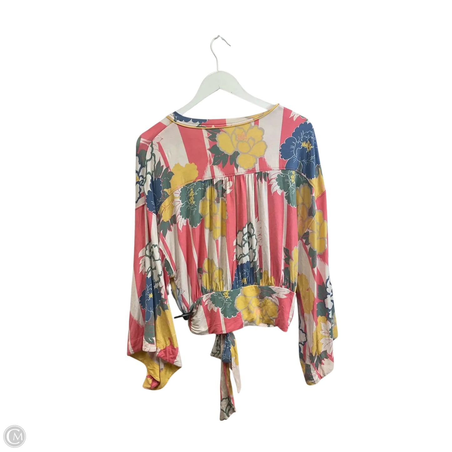 Top Long Sleeve By Free People In Multi-colored, Size: M