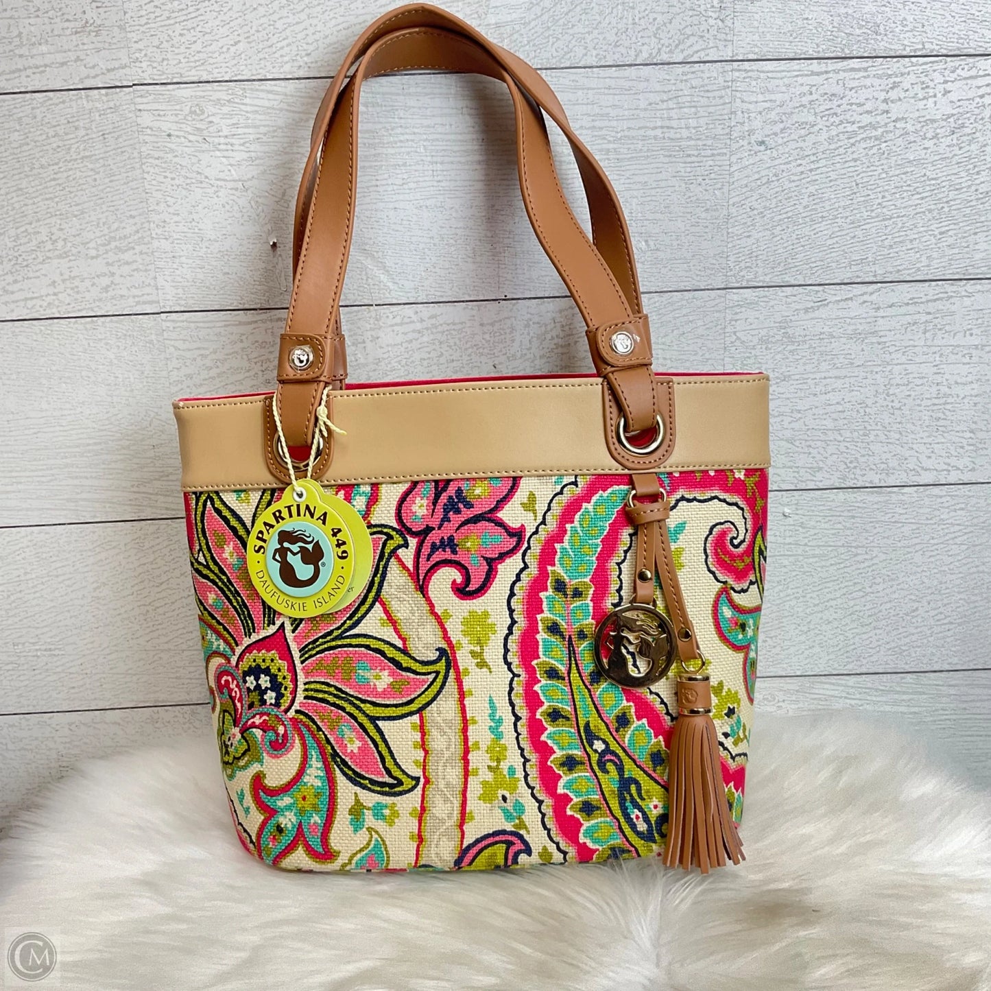 Handbag By Spartina, Size: Medium