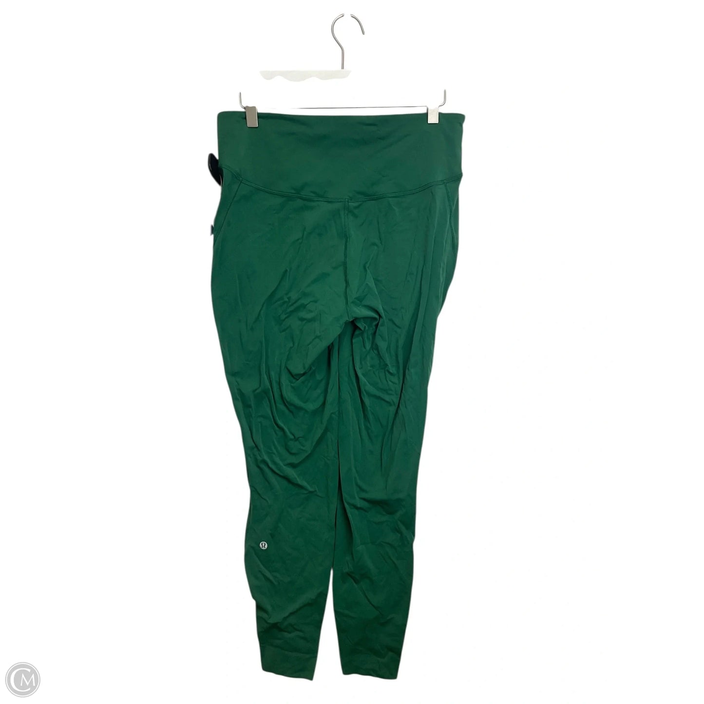 Athletic Leggings By Lululemon In Green, Size: 12