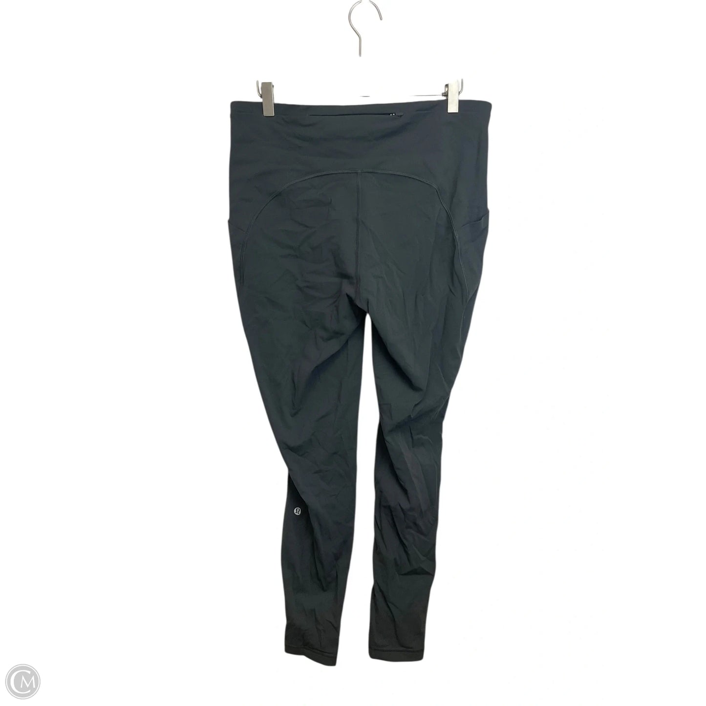 Athletic Leggings By Lululemon In Grey, Size: 12