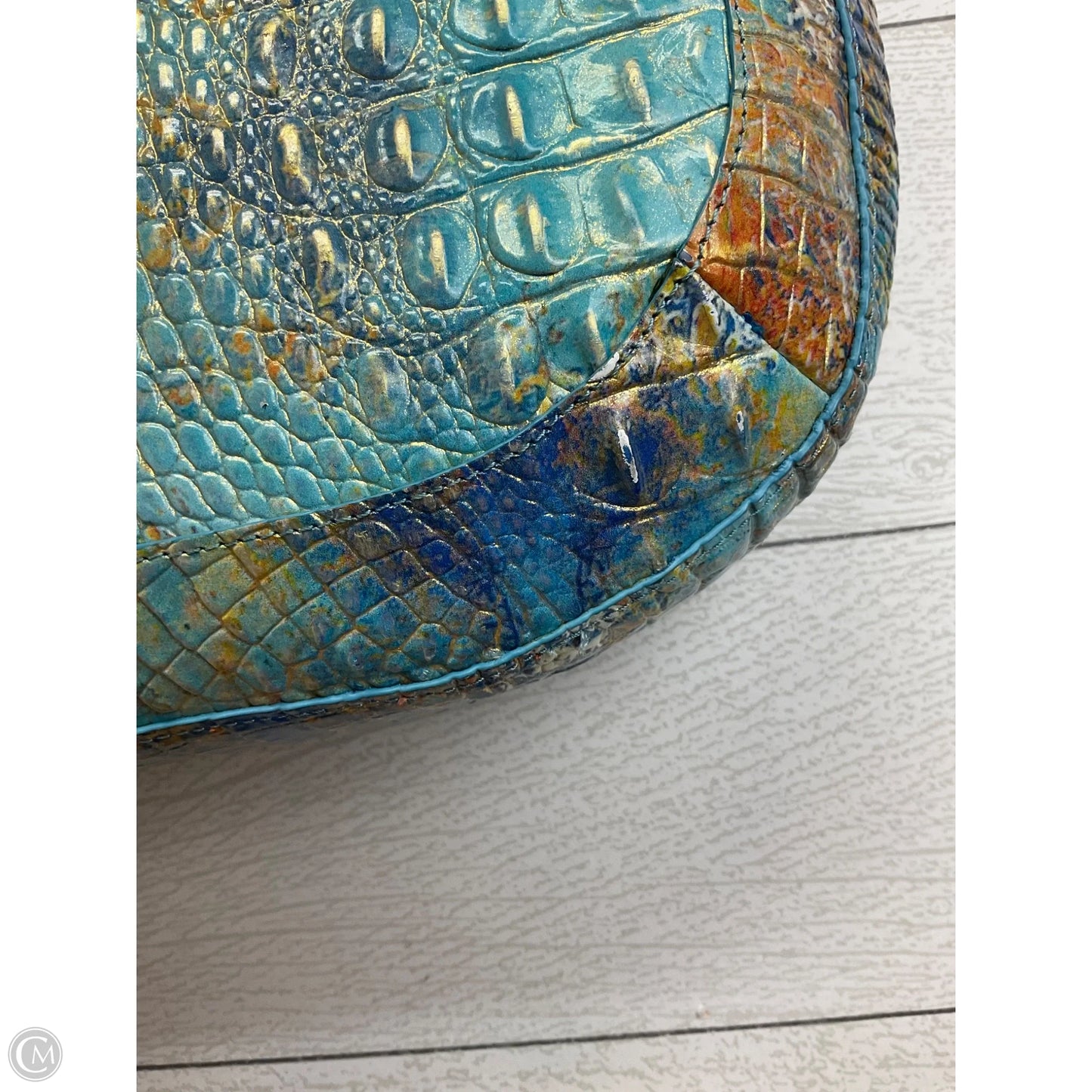 Handbag Designer By Brahmin, Size: Large