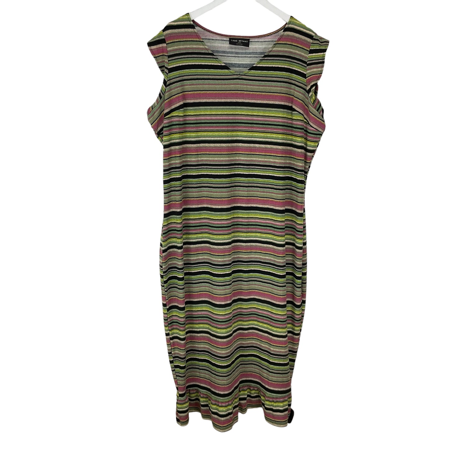 Dress Casual Maxi By Lane Bryant In Multi-colored, Size: 22