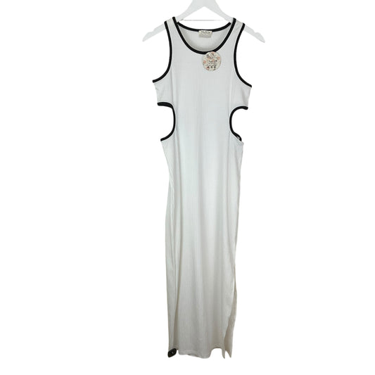 Dress Casual Maxi By Clothes Mentor In White, Size: L