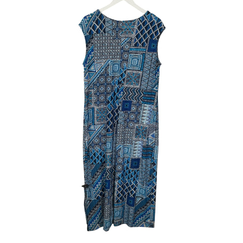 Dress Casual Maxi By N Touch In Blue, Size: Petite L