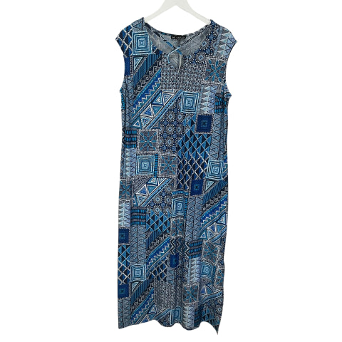 Dress Casual Maxi By N Touch In Blue, Size: Petite L