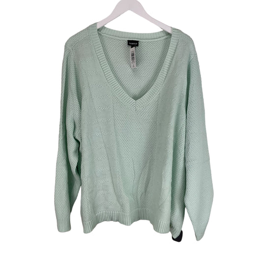 Sweater By Torrid In Mint, Size: 3x