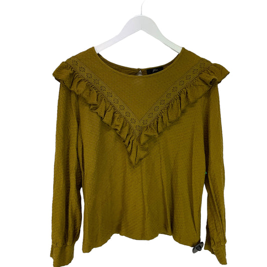 Green Top Long Sleeve J. Crew, Size M