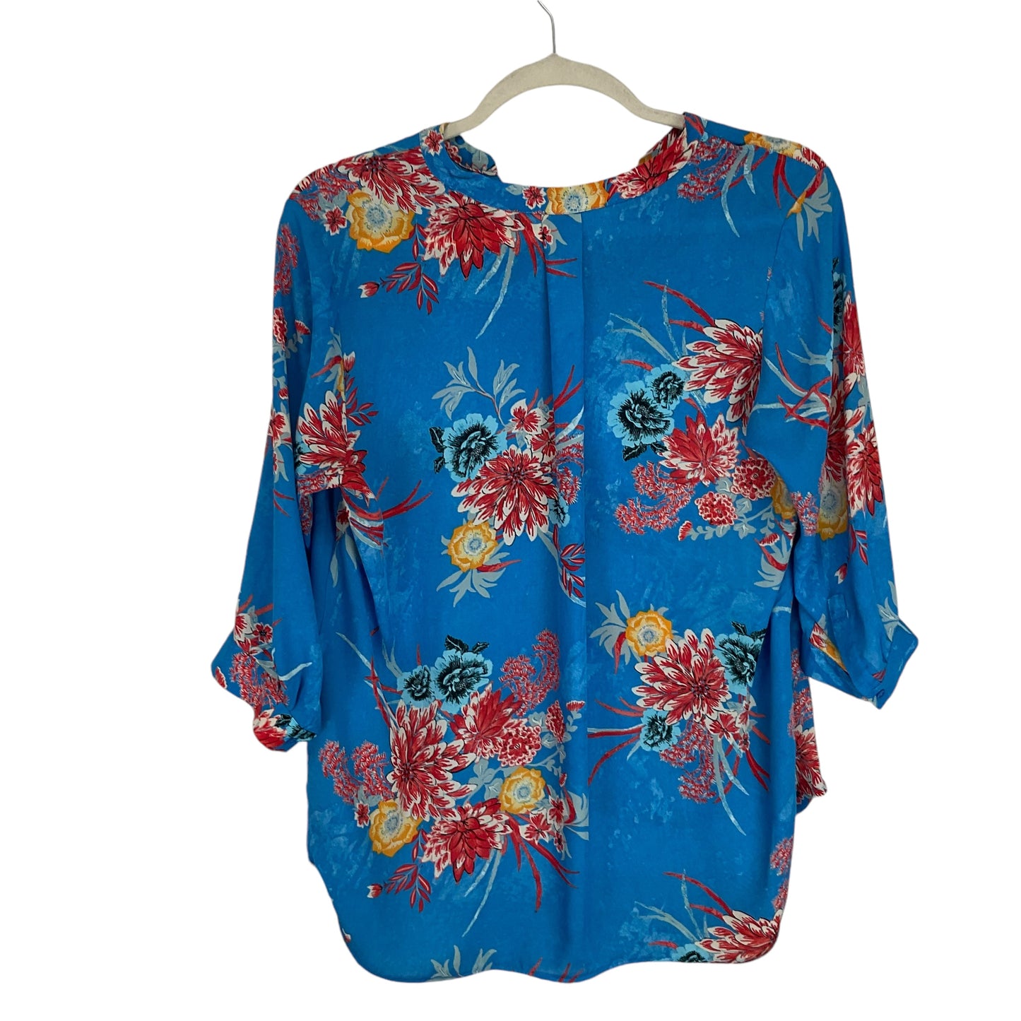 Top Long Sleeve By Violet And Claire In Tropical Print, Size: 2x