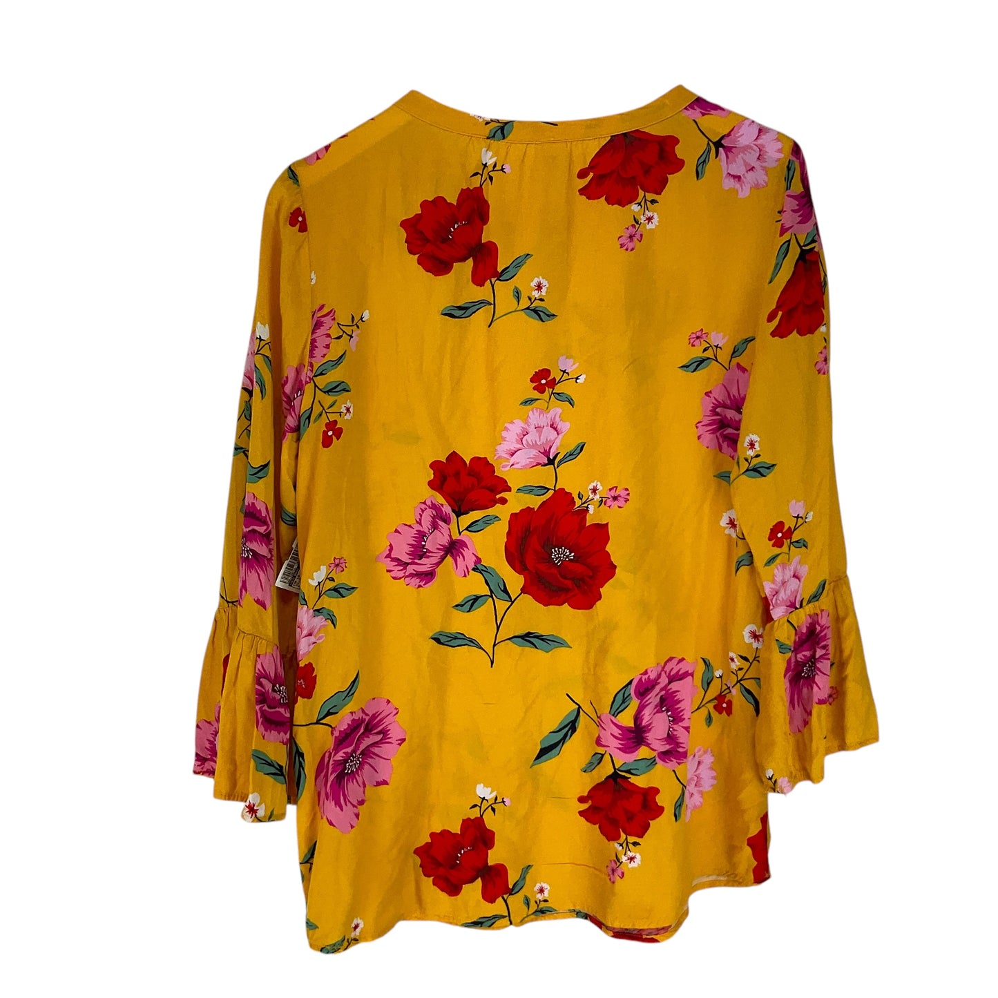 Top Long Sleeve By Old Navy In Yellow, Size: M