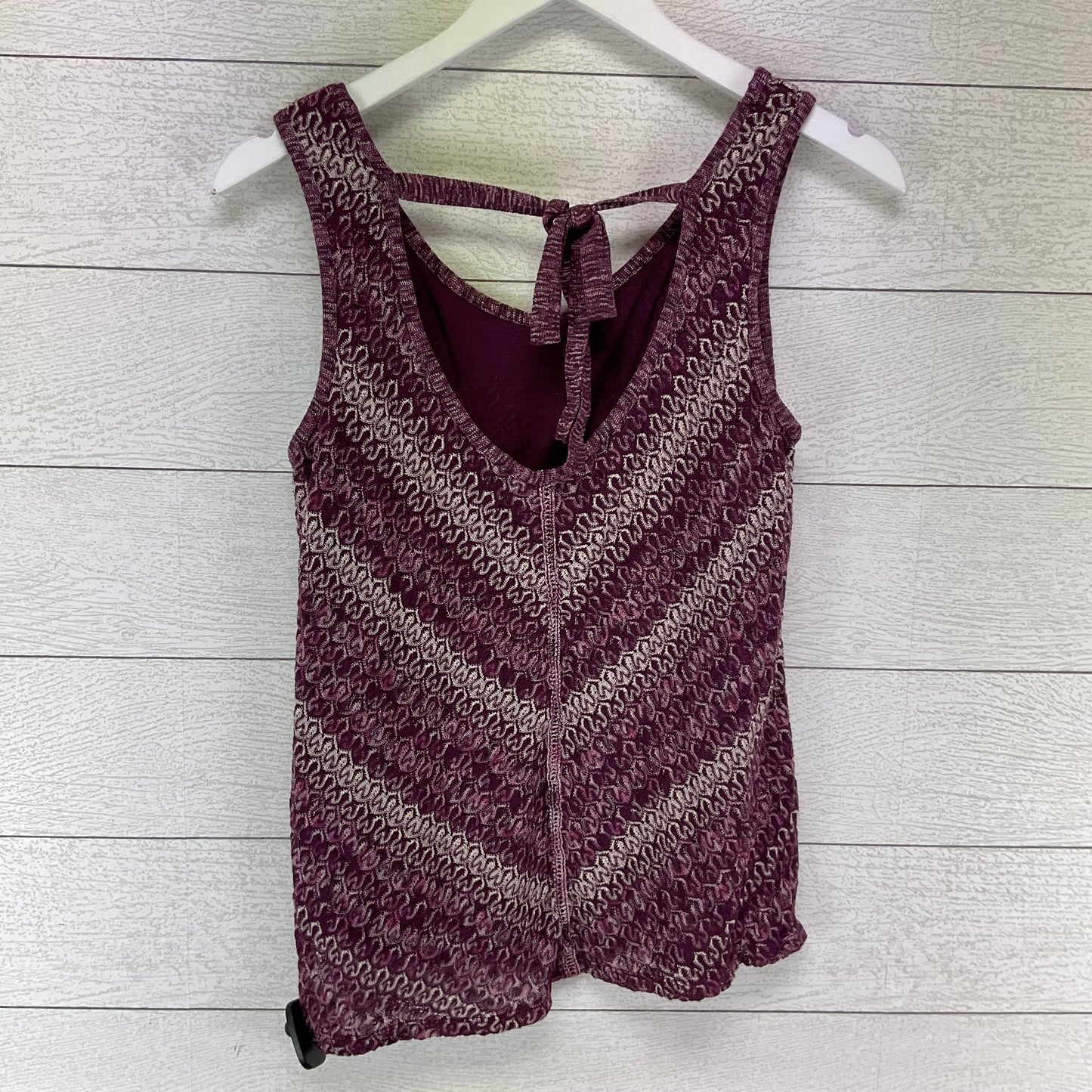 Purple Top Sleeveless White House Black Market, Size S