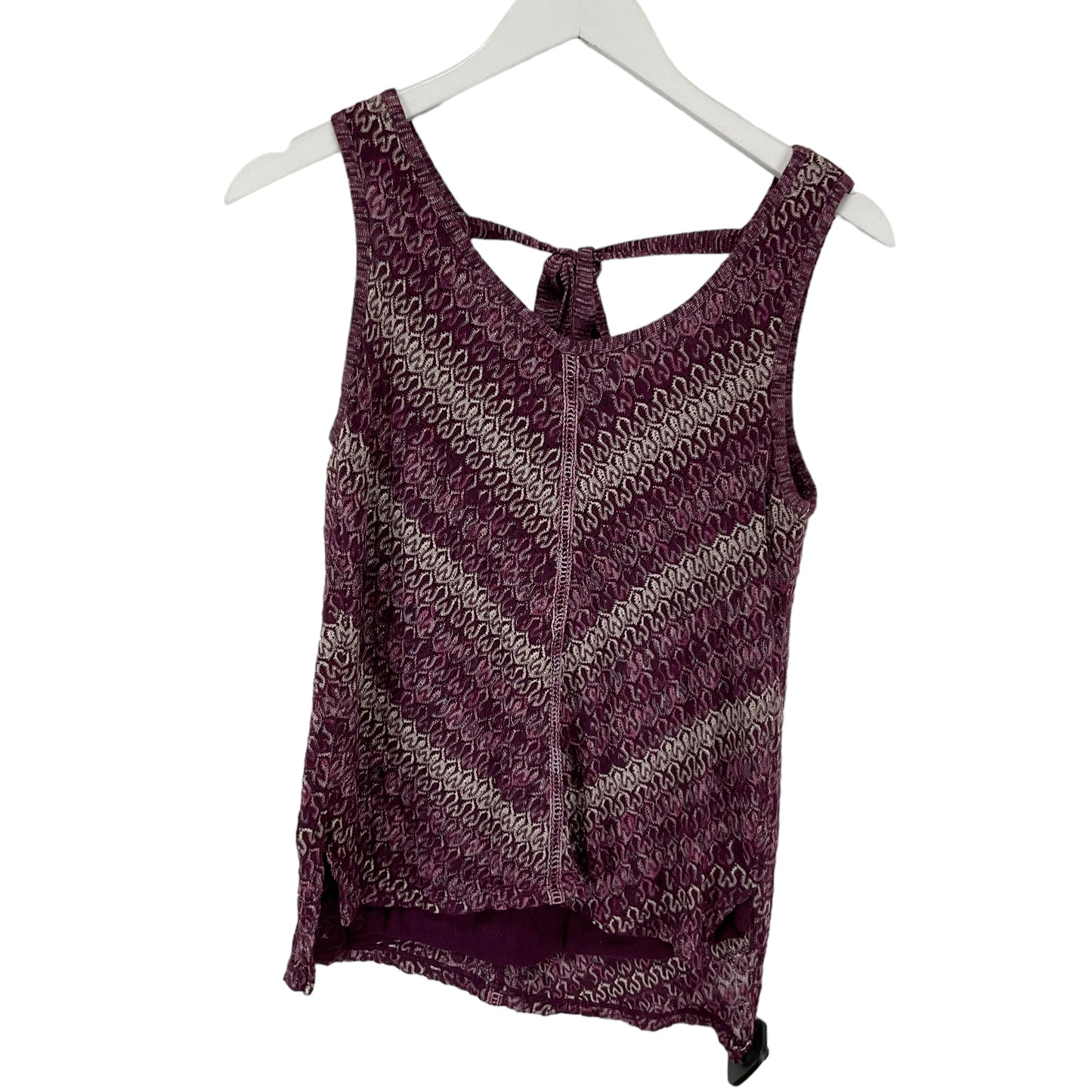 Purple Top Sleeveless White House Black Market, Size S