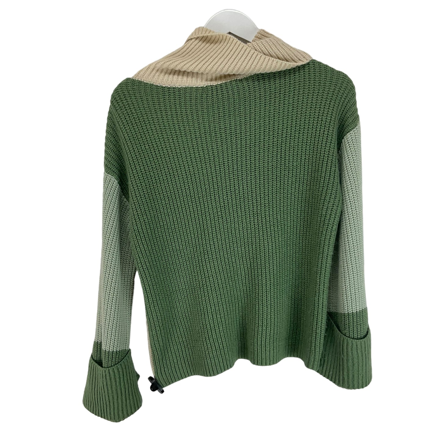 Sweater By Simple In Green, Size: M