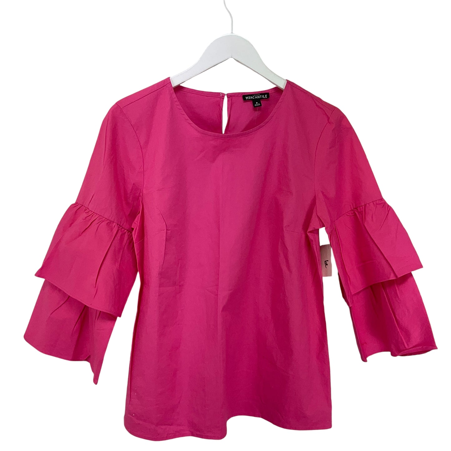 Top Long Sleeve By Clothes Mentor In Pink, Size: M