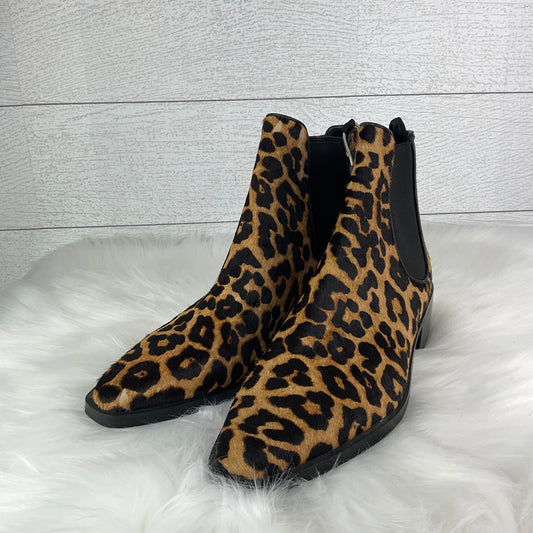 Boots Designer By Michael By Michael Kors In Animal Print, Size: 7