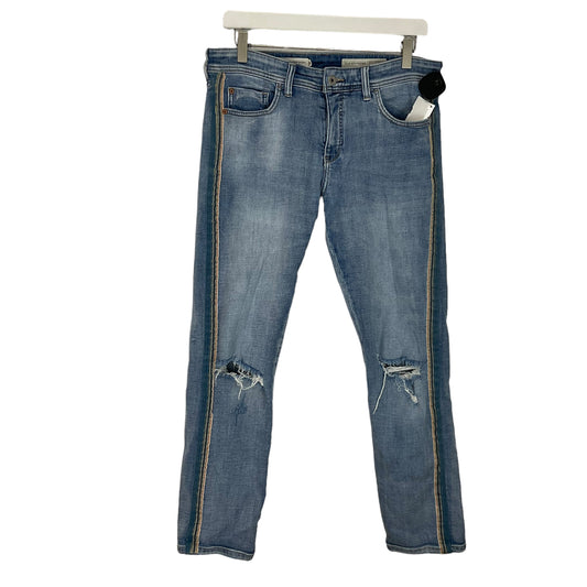 Jeans Straight By Pilcro In Blue Denim, Size: 6