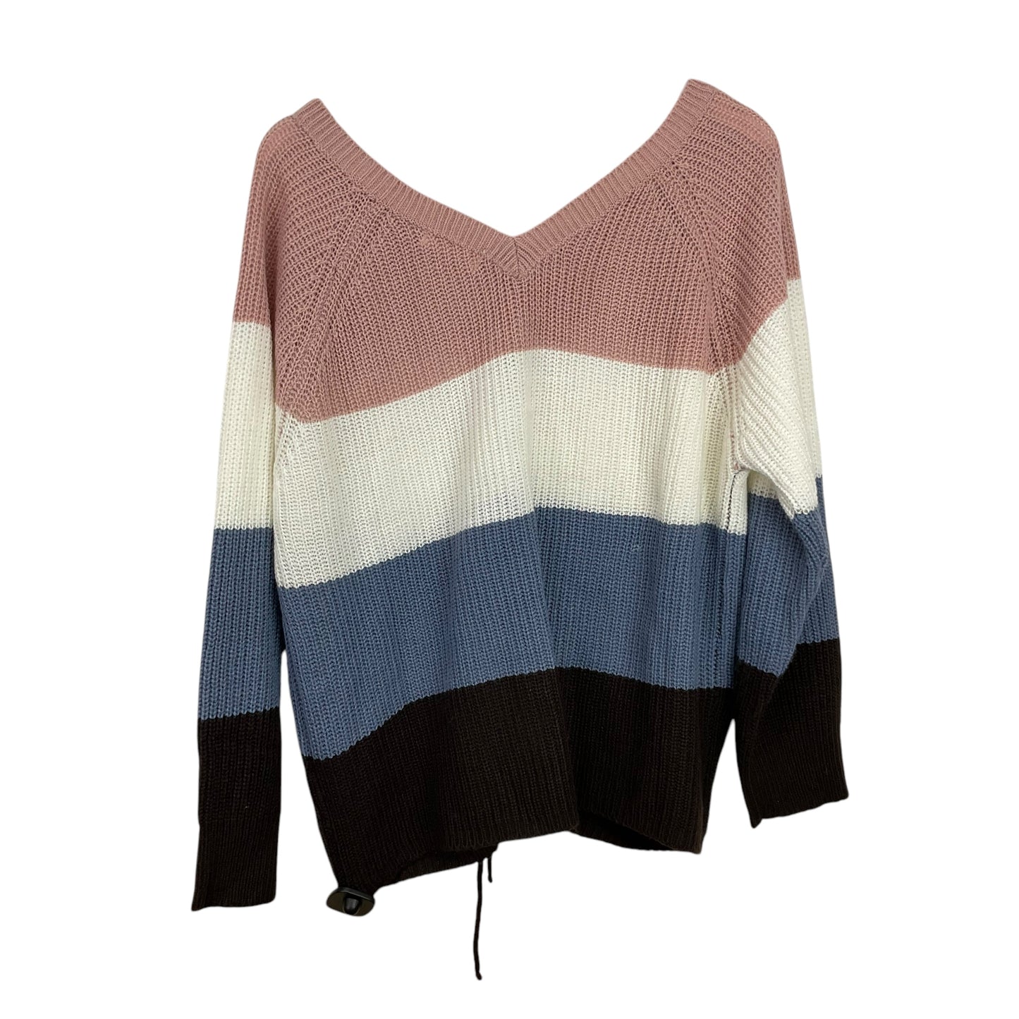 Sweater By Clothes Mentor In Multi-colored, Size: 3x