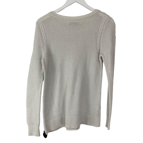 Sweater By Loft In White, Size: M