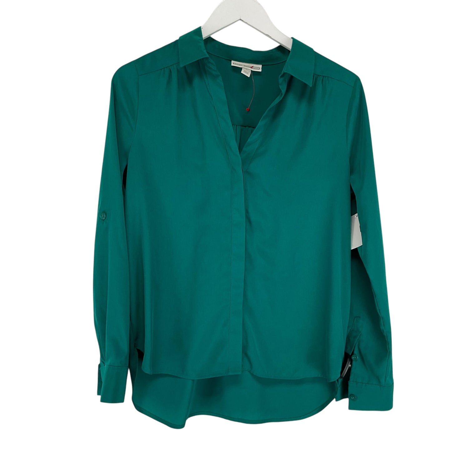 Top Long Sleeve Basic By Dana Buchman In Green, Size: S