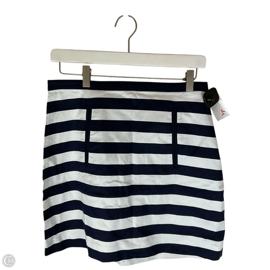 Skirt Mini & Short By Draper James In Striped Pattern, Size: 6
