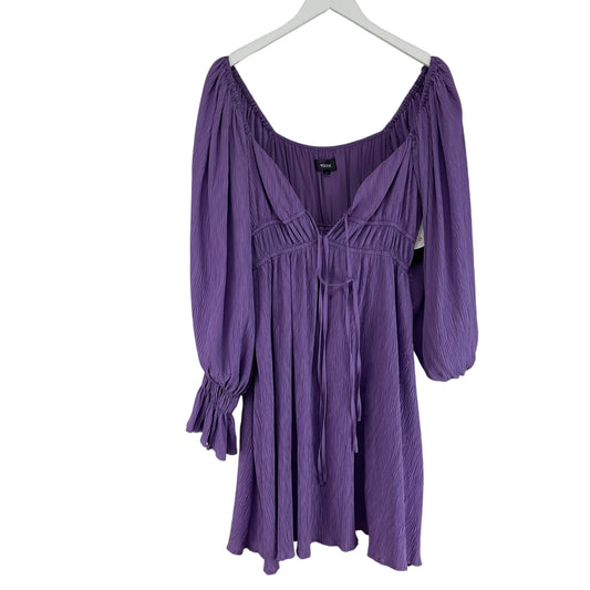 Dress Casual Midi By Clothes Mentor In Purple, Size: M