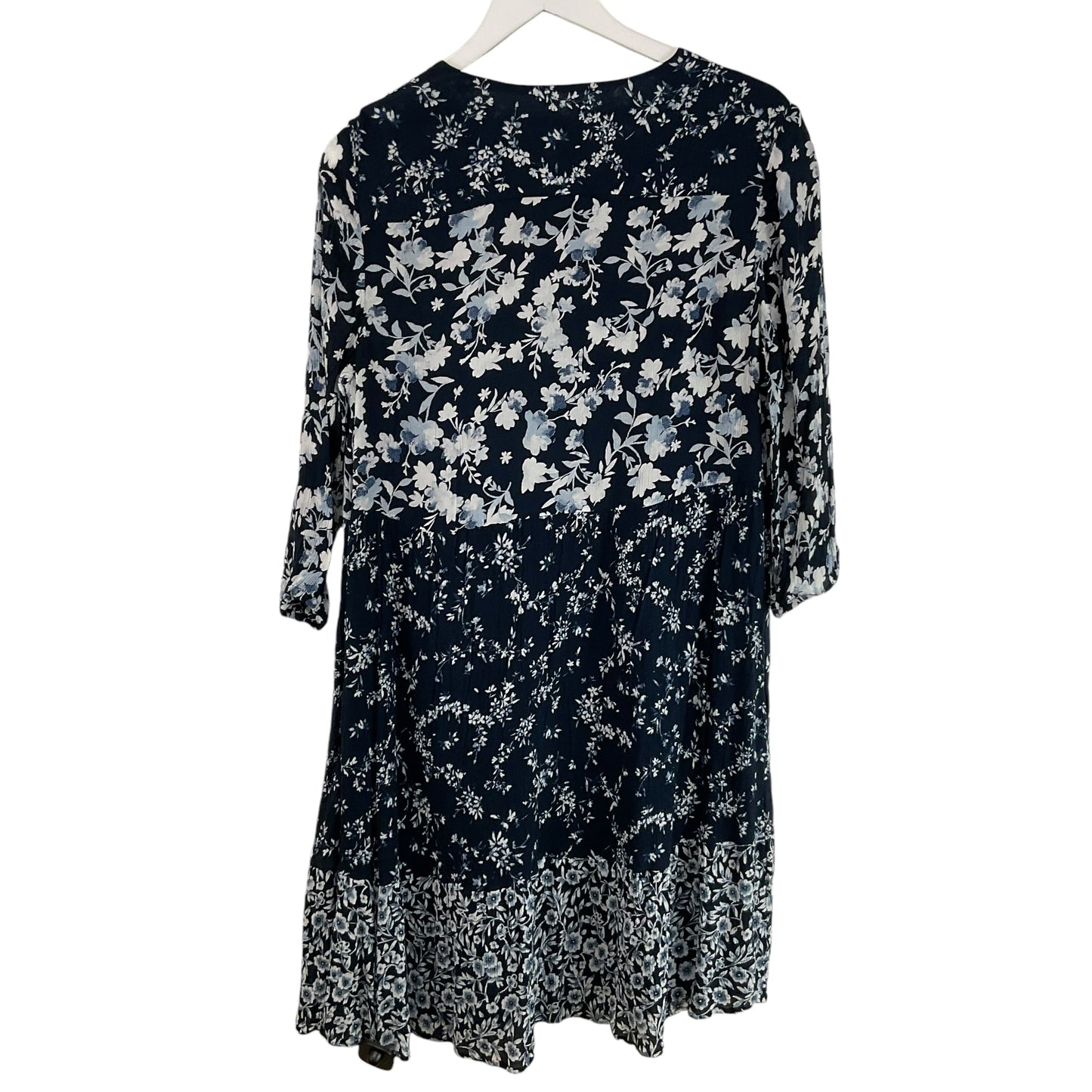 Dress Casual Midi By J. Jill In Floral Print, Size: M