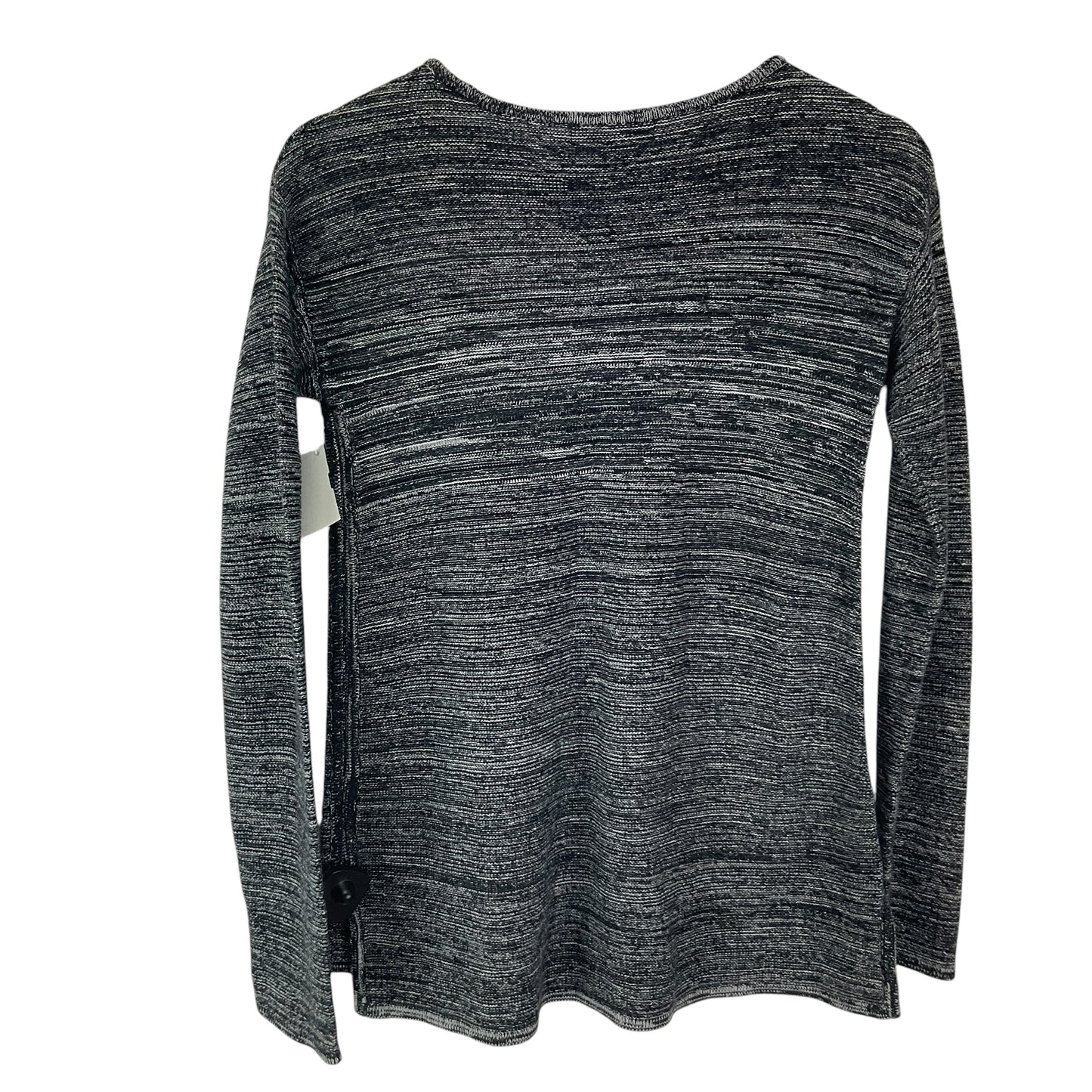 Top Long Sleeve Basic By Daisy Fuentes In Grey, Size: M