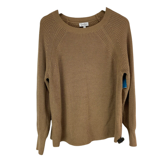 Sweater By Jessica Simpson In Tan, Size: Xl