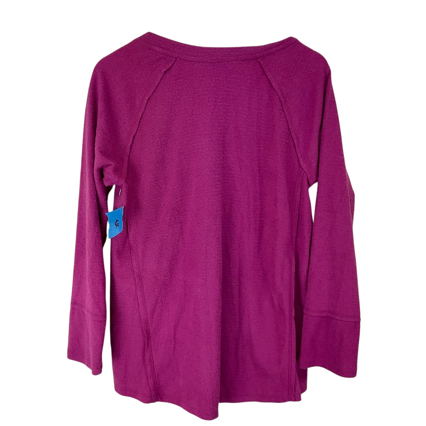 Top Long Sleeve Basic By Wildfox In Pink, Size: M