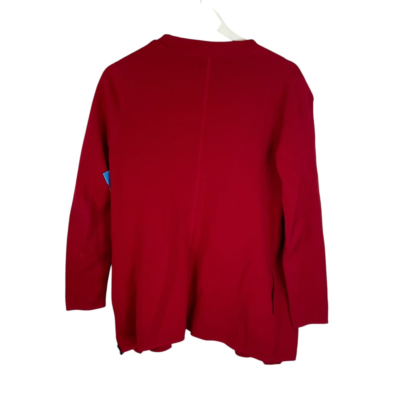 Sweater Cardigan By Talbots In Red, Size: M