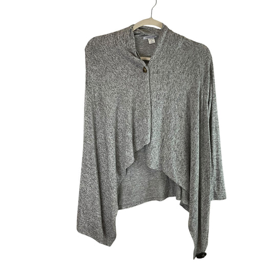 Cardigan By Notations In Grey, Size: Xl