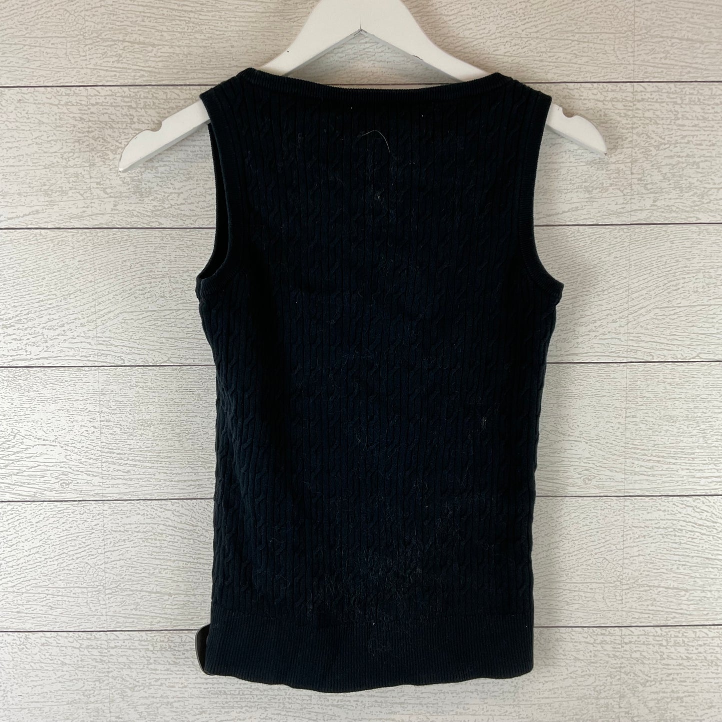 Vest Sweater By Talbots In Navy, Size: S