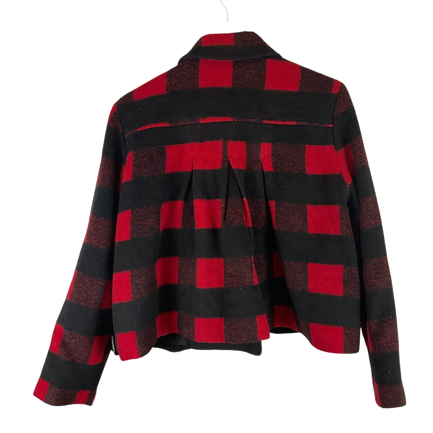 Jacket Fleece By Bb Dakota In Plaid Pattern, Size: L