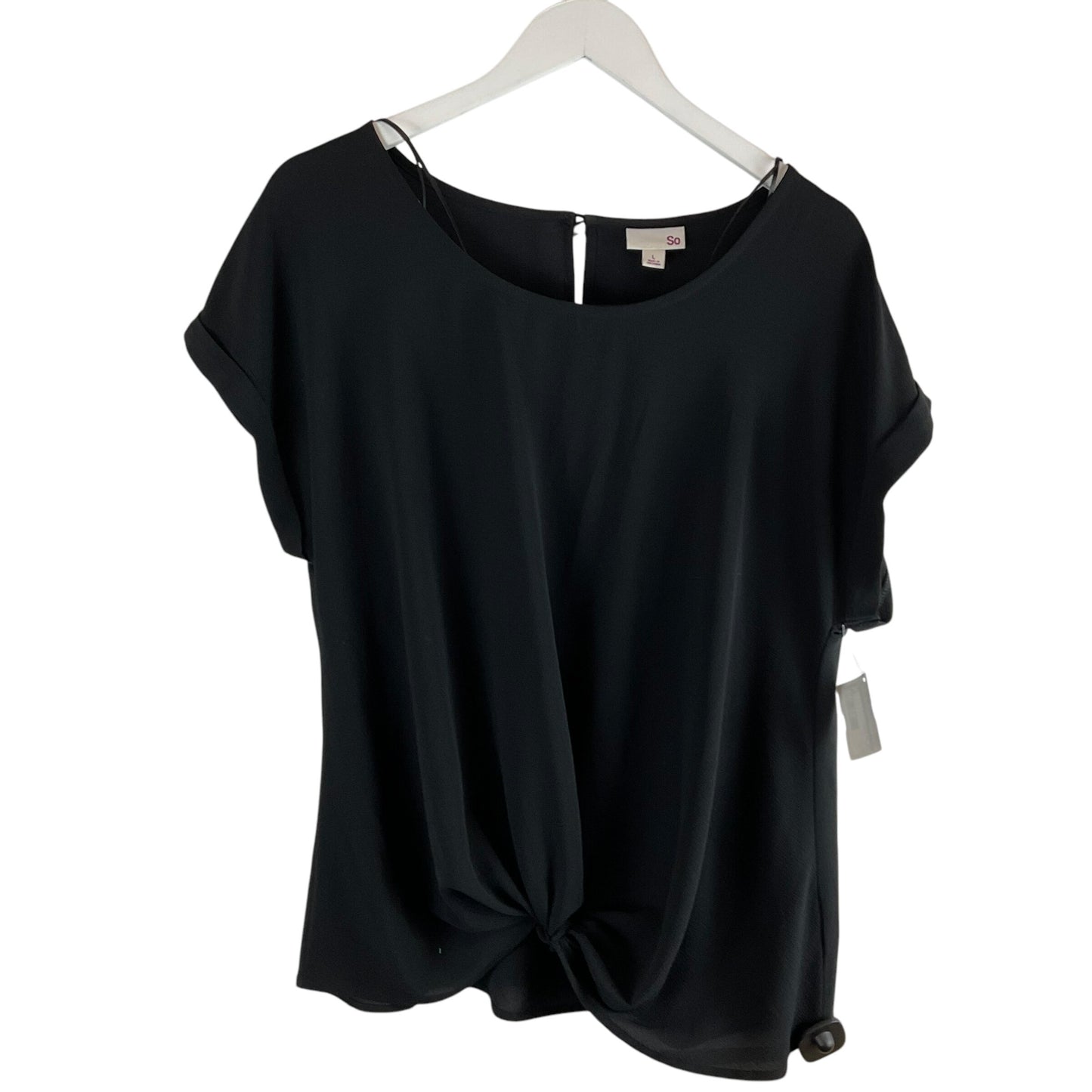 Top Short Sleeve Basic By So  Size: L