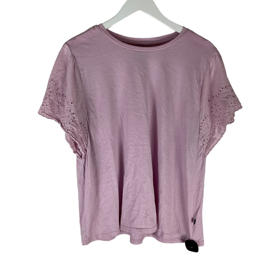 Top Short Sleeve Basic By Gap  Size: Xxl