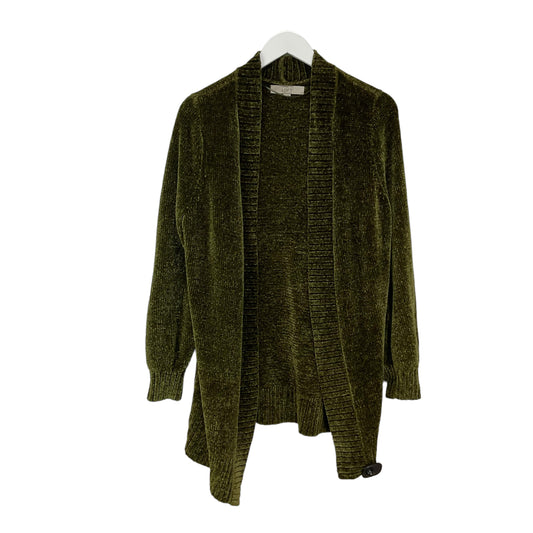 Cardigan By Loft In Green, Size: L